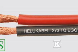 Przewód samochodowy PVC helutruck 273 2×35 do akumul, z aprobata GGVS 75513