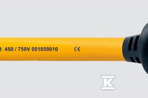 Przewód konfekcjonowany metrowany yellowflex 3G1 wtyczka z uziem, prosta, 3M 650955