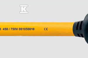 Przewód konfekcjonowany metrowany yellowflex 3G1,5 wtyczka z uziem, prosta, 3M 650963