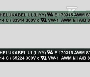 Przewód UL style 2464, 300V UL(LIYY-TP) 24x2XAWG20 szary, izolowany PVC 83974