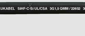 Przewód silikonowy bezhalogenowy VDE:500V, UL/CSA:600 V SIHF-C-SI UL/CSA 12G1 22650