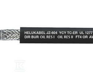 Przewód elastyczny 600 V JZ-604 TC 2×1 UL-STANDARD 1277, AWG18 69661