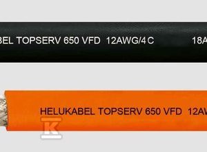 Przewód SErwo, UL/CSA T.SERV 650VFD 4XAWG12+2XAWG14 czarny, PVC, podw. ekranowany 59841