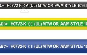 Przewód jednożyłowy PVC wg UL/CSA H07V2-K 6/AWG10 CZA-POM 63488