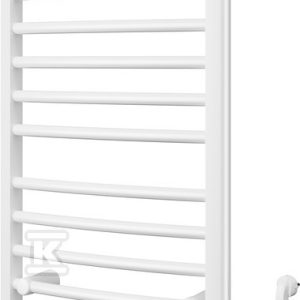 Grzejnik elektryczny Instal Projekt Ambra R Electro biały połysk/white silk 50×140 cm AMBRE-50/140+GH-06C1