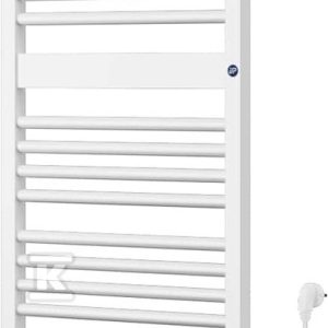 Grzejnik elektryczny Instal Projekt Frame Electro biały mat/white mat 40×160 cm FRAE-40/160C34+GH-06C1