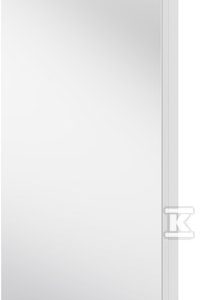 Grzejnik elektryczny Instal Projekt Indivi Electro biały/white mat lustro srebrne 40×160 cm INDE-40/160E34L01+GH-06C1