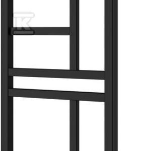 Grzejnik elektryczny Instal Projekt Mondrian Electro czarny mat/black mat 40×80 cm MONE-40/80C31+GH-03C2