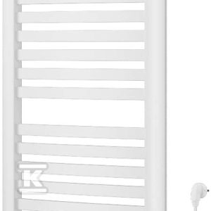 Grzejnik elektryczny Instal Projekt Retto Electro biały mat/white mat 40×140 cm RETE-40/140C34+GH-06C1