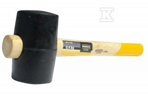 Młotek gumowy średni 0,45kg MN-31-016