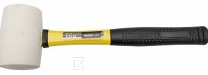 Młotek gumowy 680g trzonek fiberglass biały MN-31-324