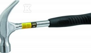 Młotek z wyciągaczem do gwoździ trzonek metalowy MN-32-021