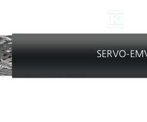Przewód PVC do falowników SERVO-EMV-UV-2XSLCYK-J FR 4G4 mm2 czarny, żyły kolorowe wg DIN VDE 0293-308 18191446
