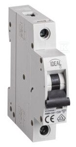 Wyłącznik nadmiarowo-prądowy, 6kA, 1P KMB6-C20/1 KANLUX IDEAL TS 23146