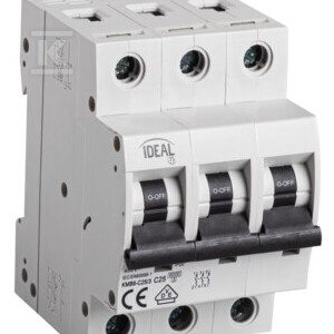 Wyłącznik nadmiarowo-prądowy, 6kA, 3P KMB6-C25/3 KANLUX IDEAL TS 23148