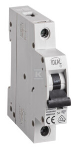 Wyłącznik nadmiarowo-prądowy, 6kA, 1P KMB6-C4/1 KANLUX IDEAL TS 23161