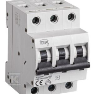 Wyłącznik nadmiarowo-prądowy, 6kA, 3P KMB6-C50/3 KANLUX IDEAL TS 23169