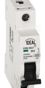 Wyłącznik nadmiarowo-prądowy, 6kA, 1P KMB6-B63/1 KANLUX IDEAL TS 23177
