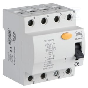 Wyłącznik różnicowo-prądowy, 4P KRD6-4/40/30-A KANLUX IDEAL TS 23192