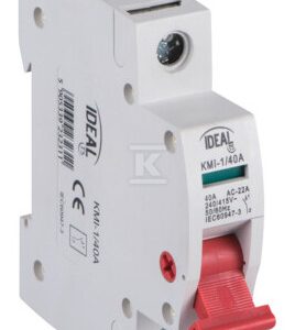 Rozłącznik izolacyjny, modułowy KMI-1/40A KANLUX IDEAL TS 23231