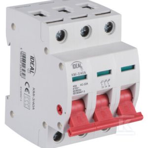 Rozłącznik izolacyjny, modułowy KMI-3/40A KANLUX IDEAL TS 23232