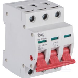 Rozłącznik izolacyjny, modułowy KMI-3/100A KANLUX IDEAL TS 23235