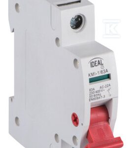 Rozłącznik izolacyjny, modułowy KMI-1/63A KANLUX IDEAL TS 23236