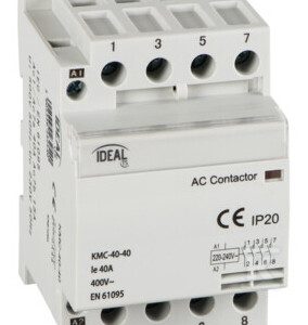 Stycznik modułowy, sterowanie 230V AC KMC-40-40 KANLUX IDEAL TS 23254