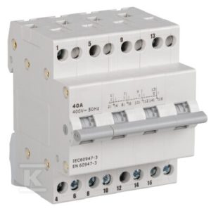 Przełącznik instalacyjny KCS-40A/4P KANLUX IDEAL TS 23258