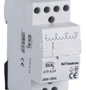 Transformator dzwonkowy na szynę TH35, KTF-8-24 KANLUX IDEAL TS 23260