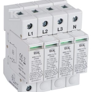 Ogranicznik przepięć KSD-T1+T2 275/240 3P+N KANLUX IDEAL TS 23920