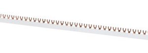 Szyna łączeniowa miedziana, widełkowa KBBU-2×28 KANLUX IDEAL TS 24214
