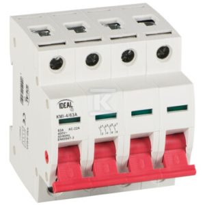 Rozłącznik izolacyjny, modułowy KMI-4/63A KANLUX IDEAL TS 27250