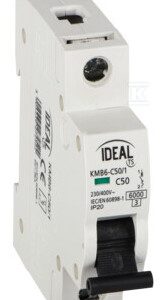 Wyłącznik nadmiarowo-prądowy, 6kA, 1P KMB6-C50/1 KANLUX IDEAL TS 27252