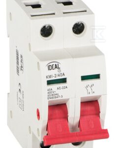 Rozłącznik izolacyjny, modułowy KMI-2/40A KANLUX IDEAL TS 27255
