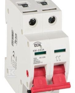 Rozłącznik izolacyjny, modułowy KMI-2/63A KANLUX IDEAL TS 27256