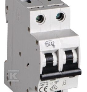 Wyłącznik nadmiarowo-prądowy, 6kA, 2P KMB6-C2/2 KANLUX IDEAL TS 32556
