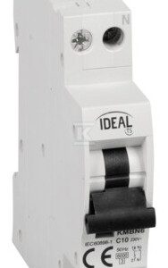 Wyłącznik nadmiarowo-prądowy, 6kA, 1P+N KMBN6-C10/1 KANLUX IDEAL TS 32568