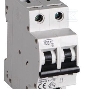 Wyłącznik nadmiarowo-prądowy, 6kA, 2P KMB6-B32/2 KANLUX IDEAL TS 32579