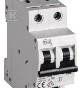 Wyłącznik nadmiarowo-prądowy, 6kA, 2P KMB6-C6/2 KANLUX IDEAL TS 32583