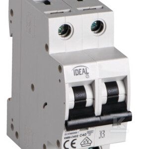 Wyłącznik nadmiarowo-prądowy, 6kA, 2P KMB6-C40/2 KANLUX IDEAL TS 32589