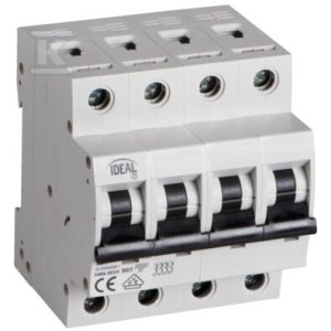 Wyłącznik nadmiarowo-prądowy, 6kA, 4P KMB6-B63/4 KANLUX IDEAL TS 32600