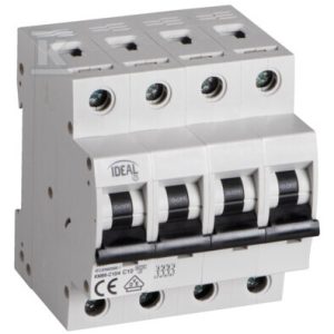 Wyłącznik nadmiarowo-prądowy, 6kA, 4P KMB6-C10/4 KANLUX IDEAL TS 32602