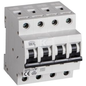 Wyłącznik nadmiarowo-prądowy, 6kA, 4P KMB6-C16/4 KANLUX IDEAL TS 32603