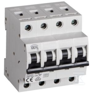 Wyłącznik nadmiarowo-prądowy, 6kA, 4P KMB6-C20/4 KANLUX IDEAL TS 32604