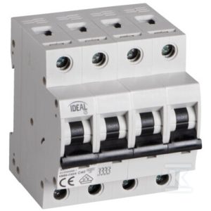 Wyłącznik nadmiarowo-prądowy, 6kA, 4P KMB6-C40/4 KANLUX IDEAL TS 32607
