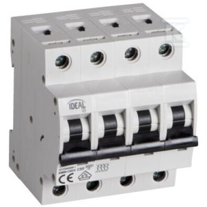 Wyłącznik nadmiarowo-prądowy, 6kA, 4P KMB6-C50/4 KANLUX IDEAL TS 32608