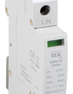 Ogranicznik przepięć KSPD-T2 275/40 1P KANLUX IDEAL TS 36310