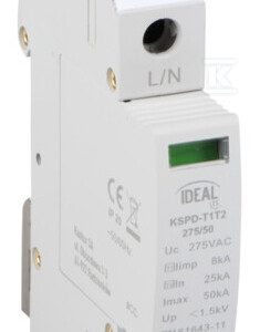 Ogranicznik przepięć KSPD-T1+T2 275/50 1P KANLUX IDEAL TS 36313