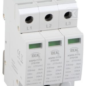 Ogranicznik przepięć KSPD-T1+T2 275/150 3P KANLUX IDEAL TS 36315